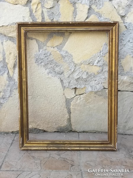 Antique gilded wooden frame 41 x 53 cm