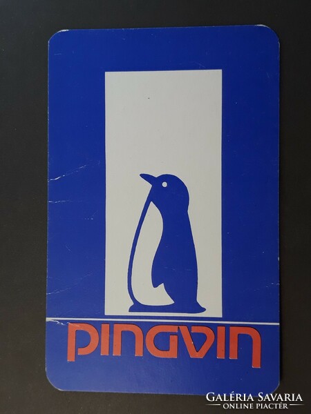 Régi Kártyanaptár 1985 - Pingvin felirattal - Retró Naptár
