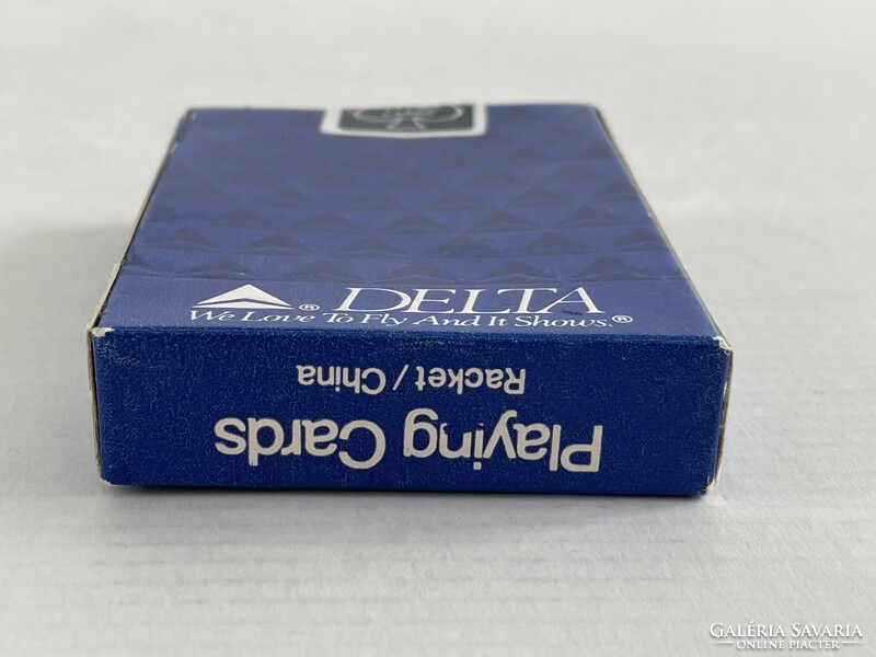 Retro, vintage delta airlines French card, unopened packaging