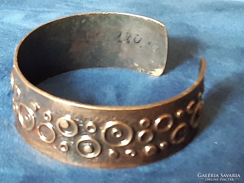 Marked minute John retro vintage copper bracelet