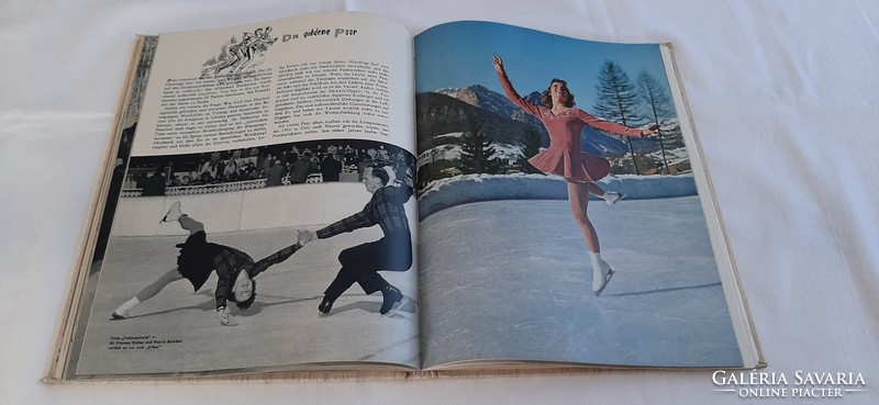 Olympia1956. Cortina d' Ampezzo -INN-VERLAG INNSBRICK-TIROL -német-nyelvű- ZEISS IKON - (4) RITKASÁG