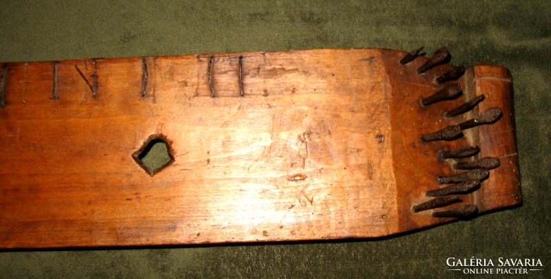 Antique is a wooden carved folk zither