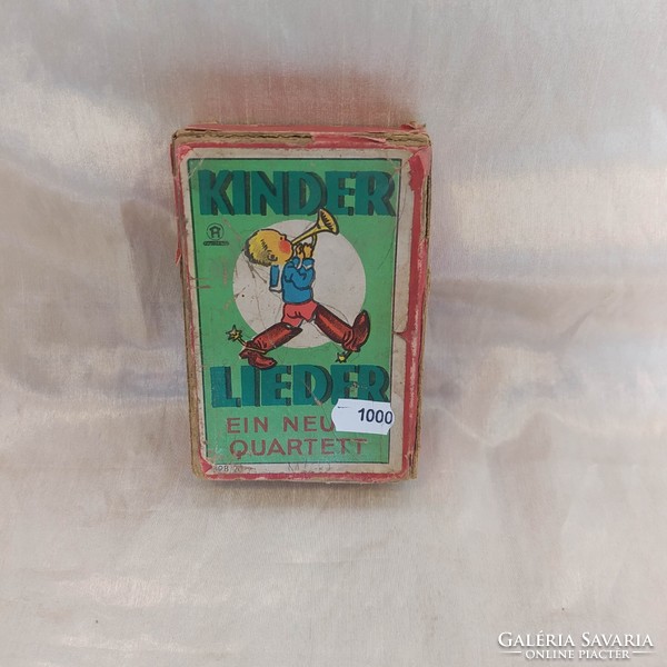 Retro children's game card