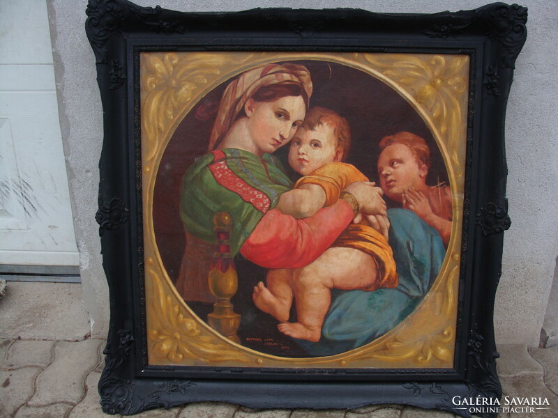 Madonna gyermekekkel ,szentkép, festmény