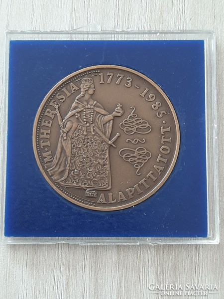 György Bognár bronze commemorative medal commission store 1985