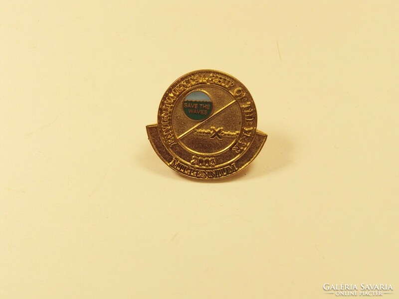 Environmental ship of the year waves celebrity cruises 2003 millennium badge pin