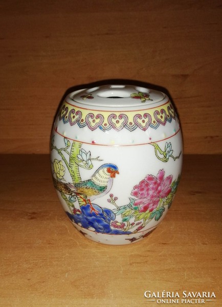 Chinese porcelain spice holder 11.5 cm high (14/d)