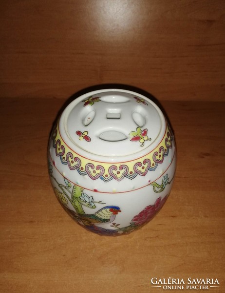 Chinese porcelain spice holder 11.5 cm high (14/d)