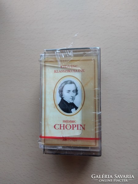 Chopin 3 darab bontatlan műsoros magnókazetta