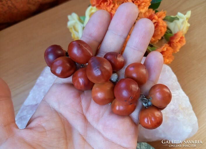 Jewelry fair! Item 27 - authentic bracelet made of hard fruits