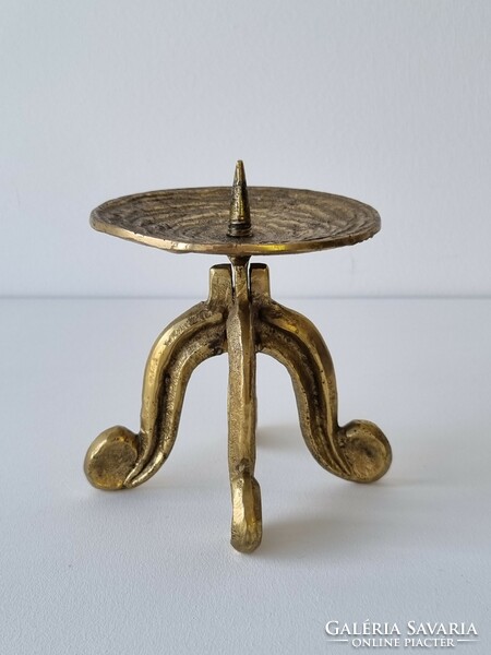 Vintage copper candlestick