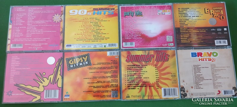 Selection of CDs 790 HUF/each 30 pcs