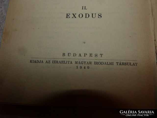 Exodus - Mózes Öt Könyve ( II. )