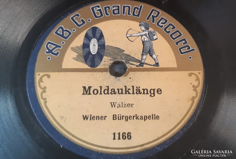 WIENER BÜRGERKAPELLE  GRAMOFON LEMEZ SELLAK 78 - AS RPM