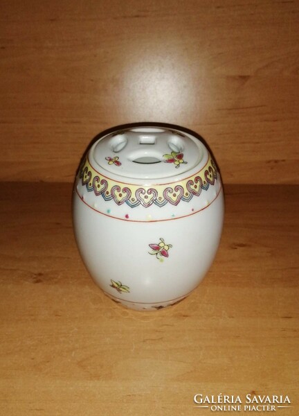 Chinese porcelain spice holder 11.5 cm high (14/d)