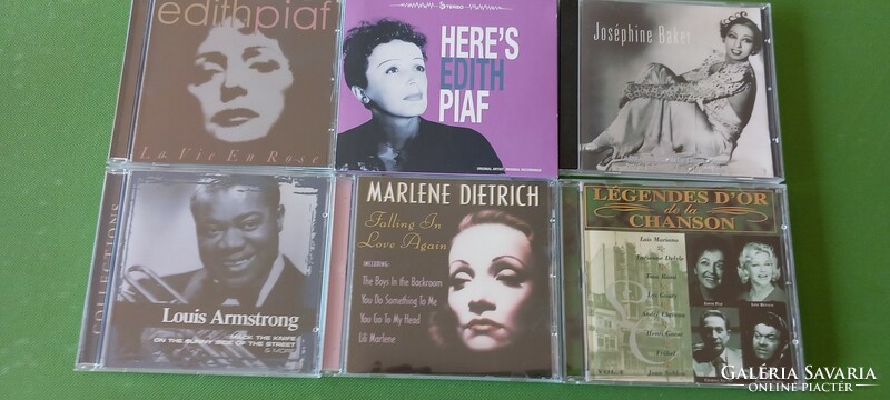 Music CDs HUF 790/each 11 pcs