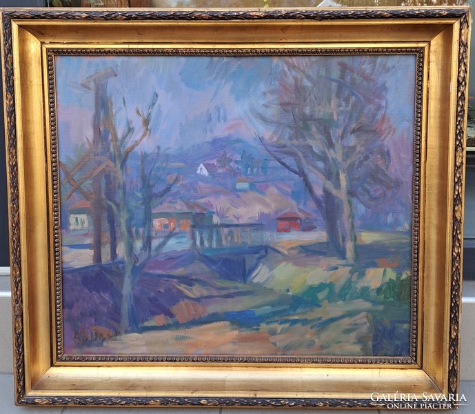 Miklós Göllner (1902-1977): Szentendre landscape, gallery