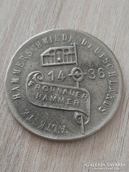 Frohnauer hammer, 1436 hammerschmiede coin, token