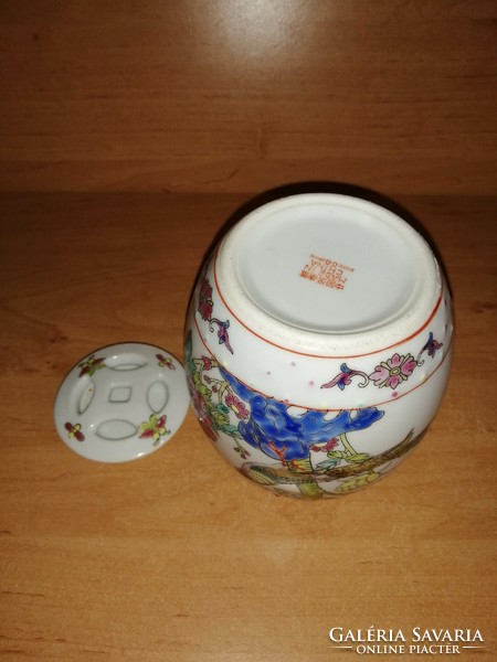 Chinese porcelain spice holder 11.5 cm high (14/d)