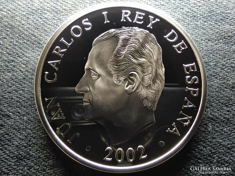 Spanyolország XIX Téli Olimpiai Játékok Salt Lake City .925 ezüst 10 Euro 2002 M PP (id73533)