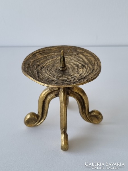 Vintage copper candlestick