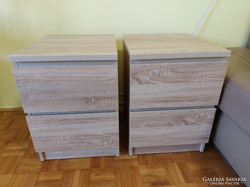 1 modern nightstand with 2 drawers for sale. Another sold out. Furniture is in beautiful, new condition. Sizes: 40
