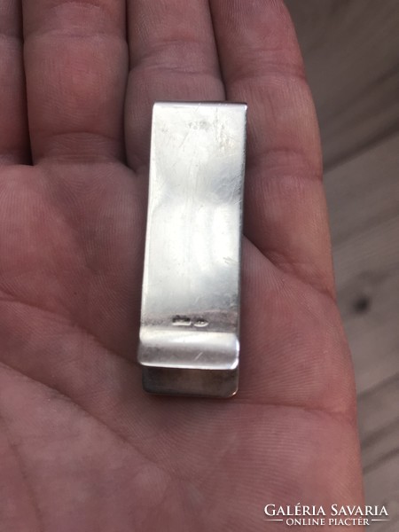 Silver money clip