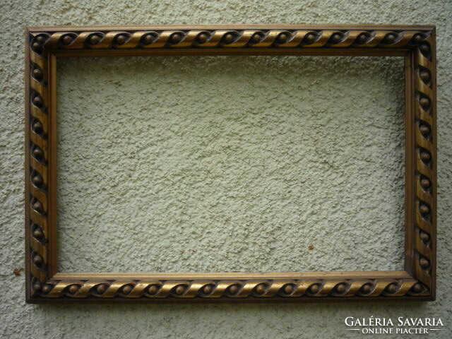 Antique gilded twisted pattern frame 2303 31