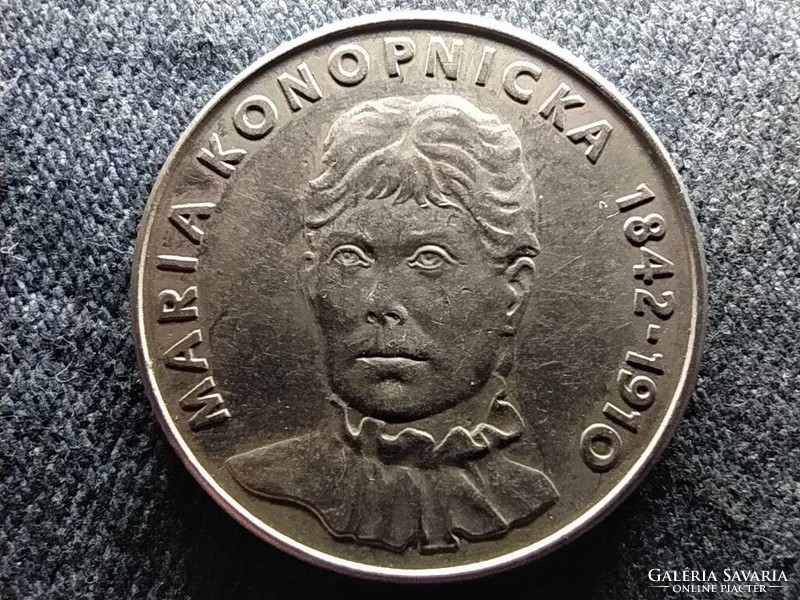 Lengyelország Maria Konopnicka 20 Zloty 1978 MW (id75597)