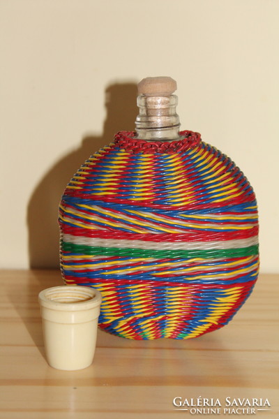 Bottle with colorful fuse