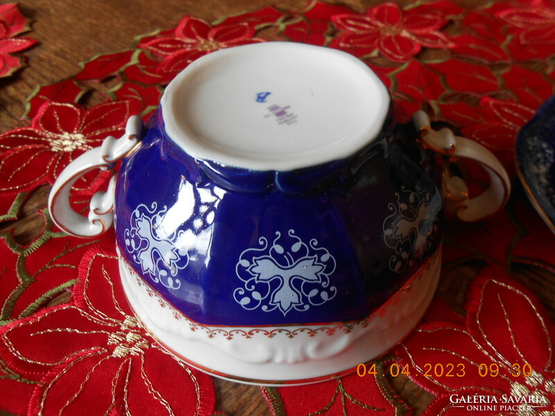 Zsolnay pompadour ii, large soup cup