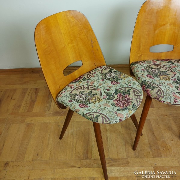 4pcs tatra nabytok chair retro dining chairs