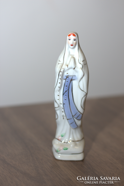Máriás porcelán szobrocska