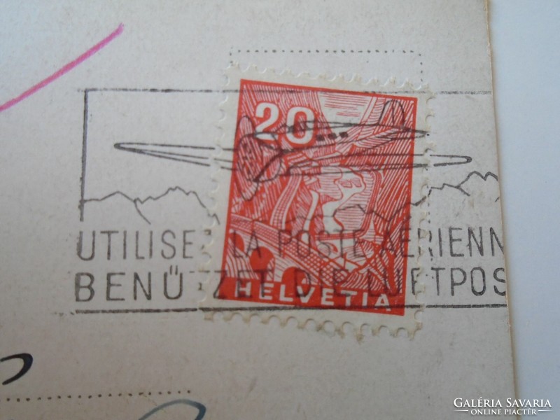 D194008 - postcard addressed to Dr. Iván Nagy Vitéz from Geneva to Budapest László Ledermann
