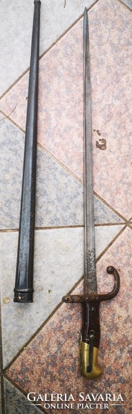 Bayonet, sword, chassepot, marked signal collection also video! .