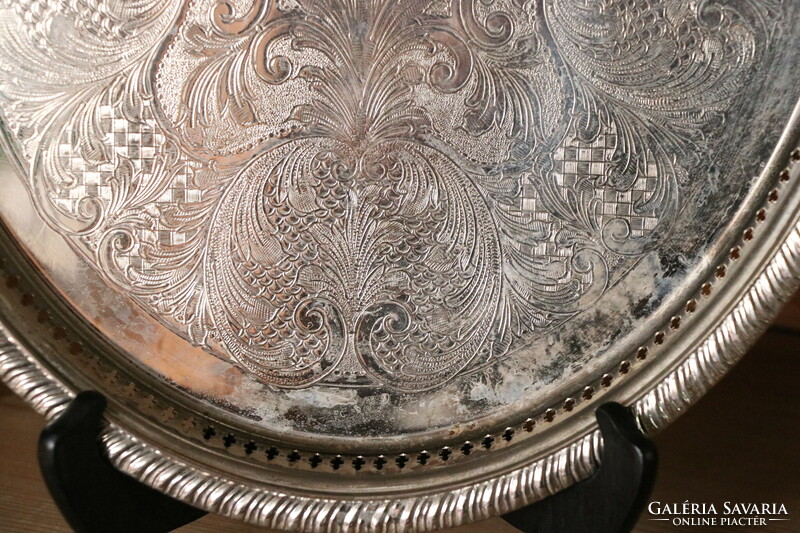 Silver plated tray