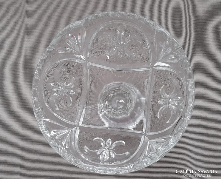 Anjou lily patterned glass goblet