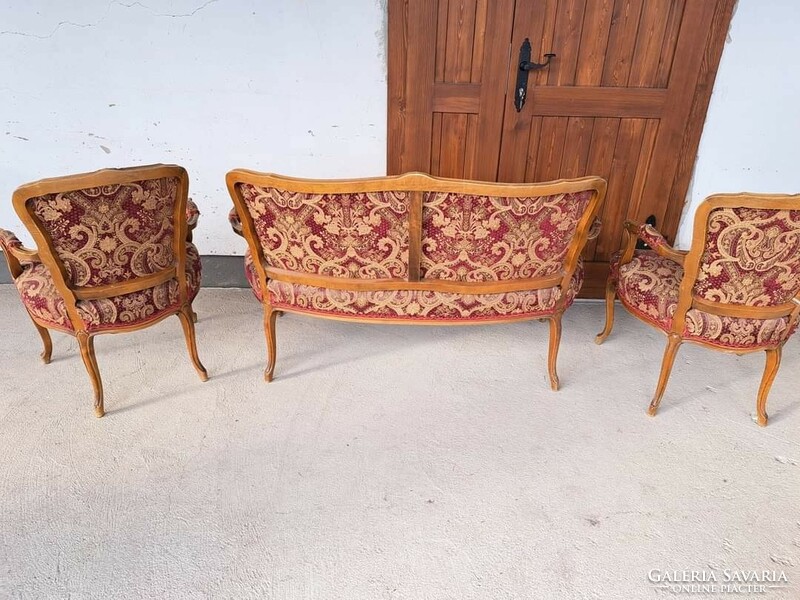 Neobaroque lounge set sofa armchair nostalgia furniture legacy