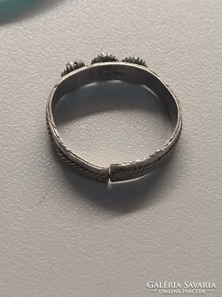 Állítható ezüst gyűrű!