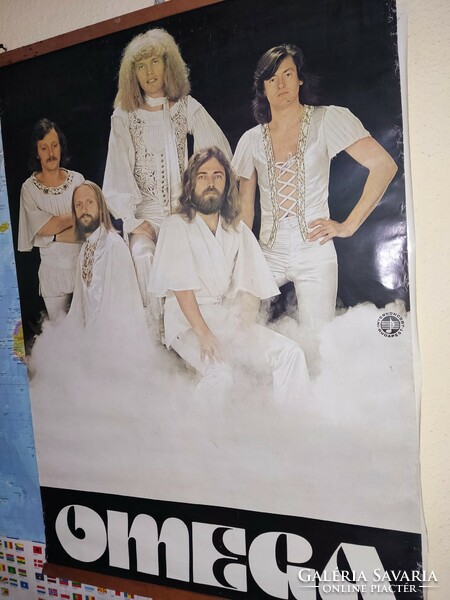 Omega együttes  retro poszter