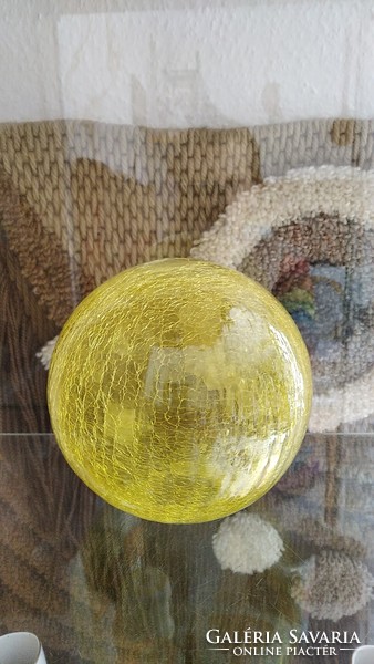 Fátyolüveg dekoráció, gömb {Ü14}