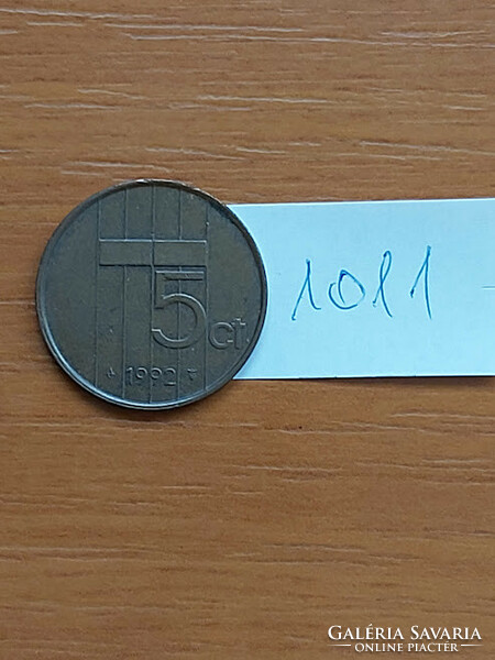 HUF 30 / piece Netherlands 5 cents 1992 1011