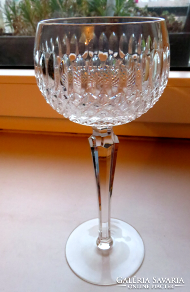 6 darab, kristály pezsgős pohár, 1982-ből