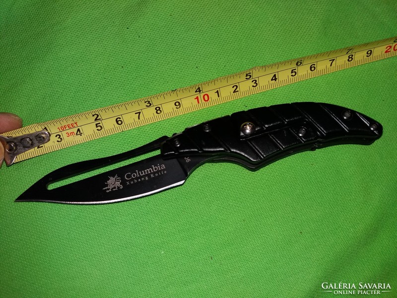 Érdekes  "kommandós " katonai összecsukható Columbia Xuhang knife zsebkés bicska a képek szerint