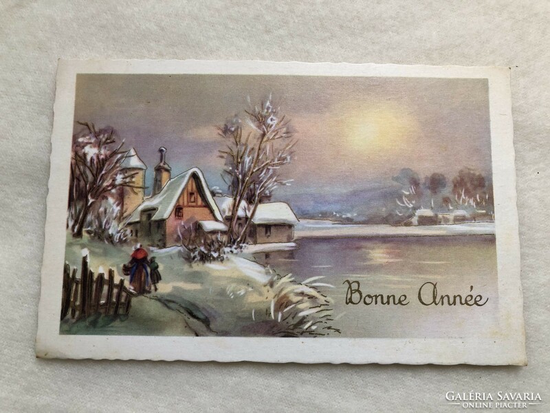 Régi Karácsonyi képeslap                                             -2.