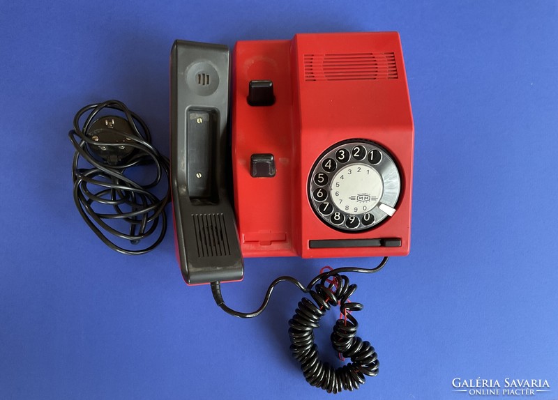 Retro dial matáv red phone mechanical works