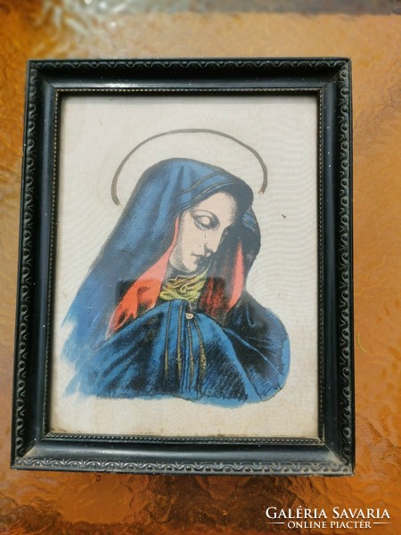 Antique image of the Virgin Mary