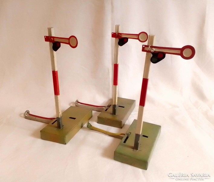 Old antique 1945-1949 Kibri dial railway signal 0 model train field table accessory board game