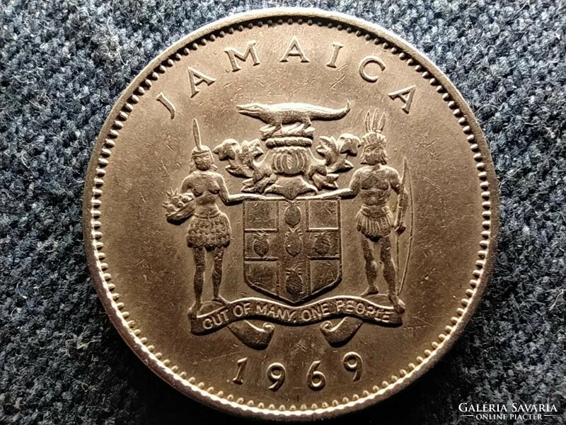 Jamaica ii. Elizabeth (1952-) 10 cents 1969 (id56975)