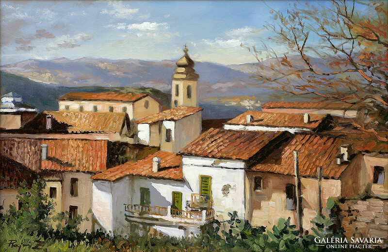 Zoltan Rajczi: Tuscany - with frame 52x72 cm - artwork: 40x60 cm - 188/329